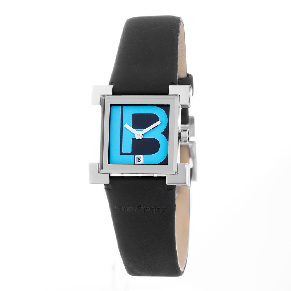 Black Leather Dress Watch - ventzia