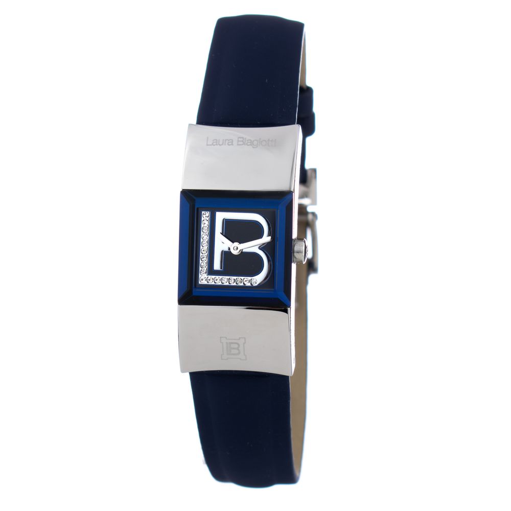 Blue Leather Dress Watch - ventzia