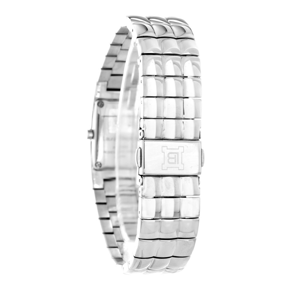 Silver Stainless Steel Dress Watch - ventzia