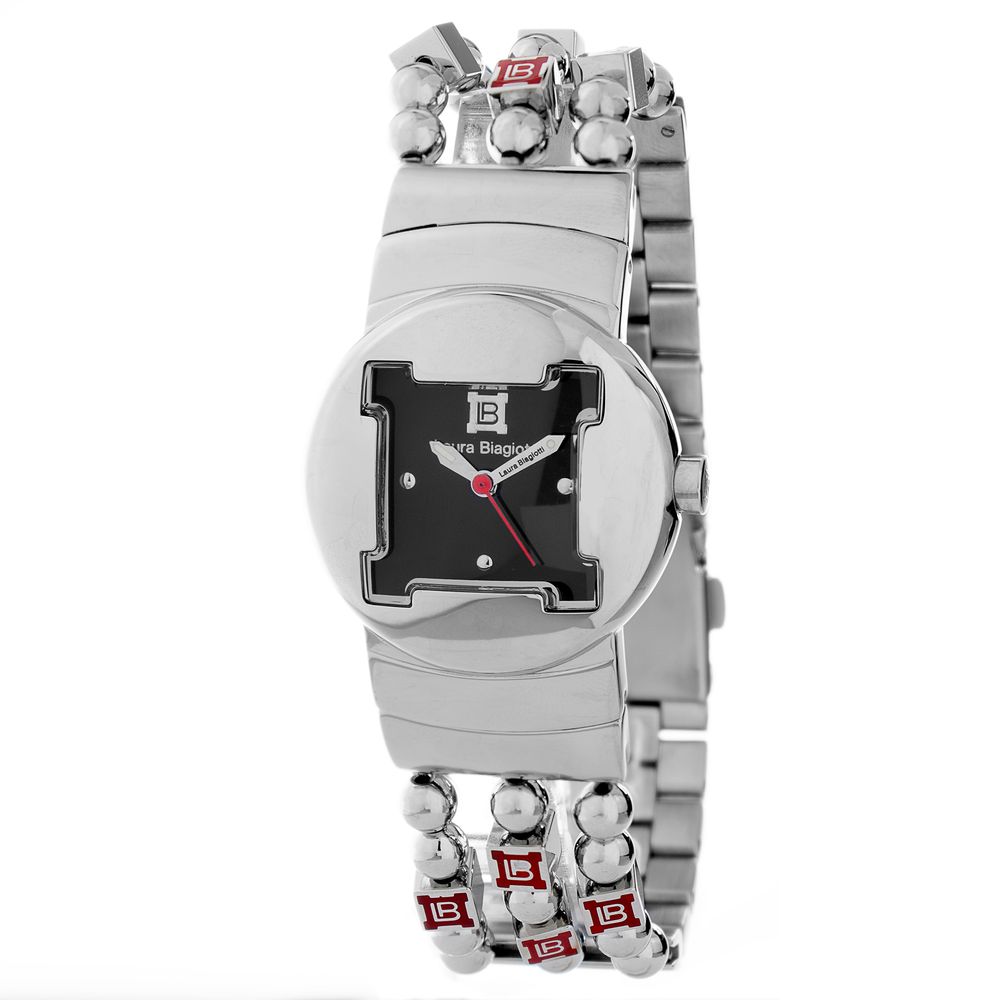 Silver Stainless Steel Dress Watch - ventzia