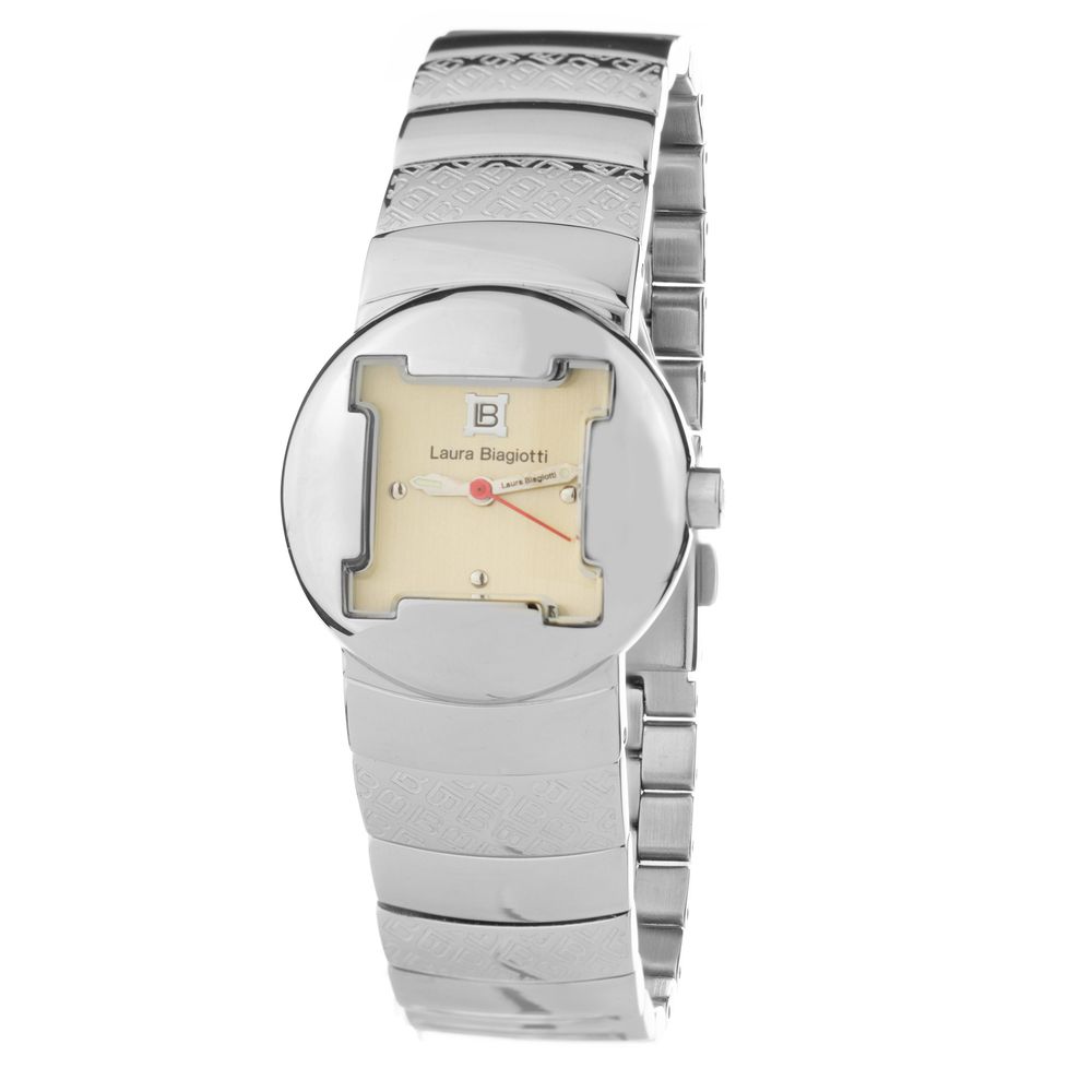 Silver Stainless Steel Dress Watch - ventzia