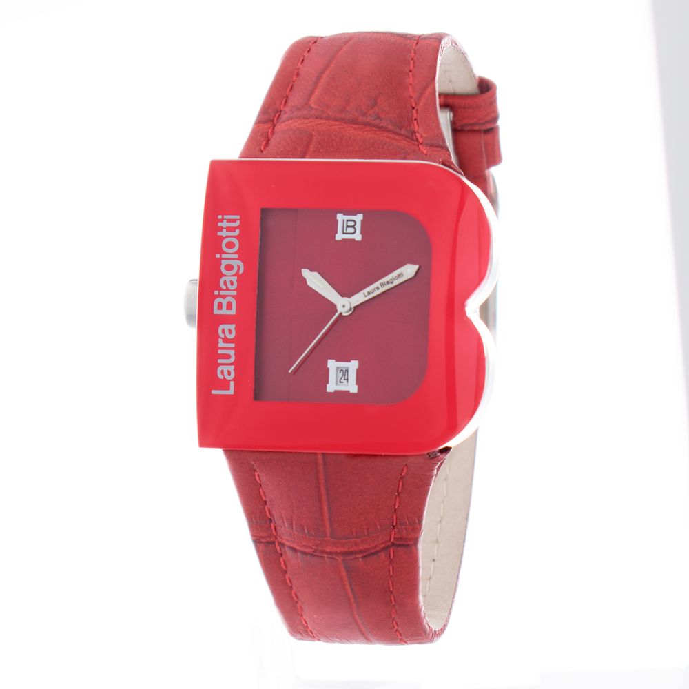 Multicolor Leather Dress Watch - ventzia