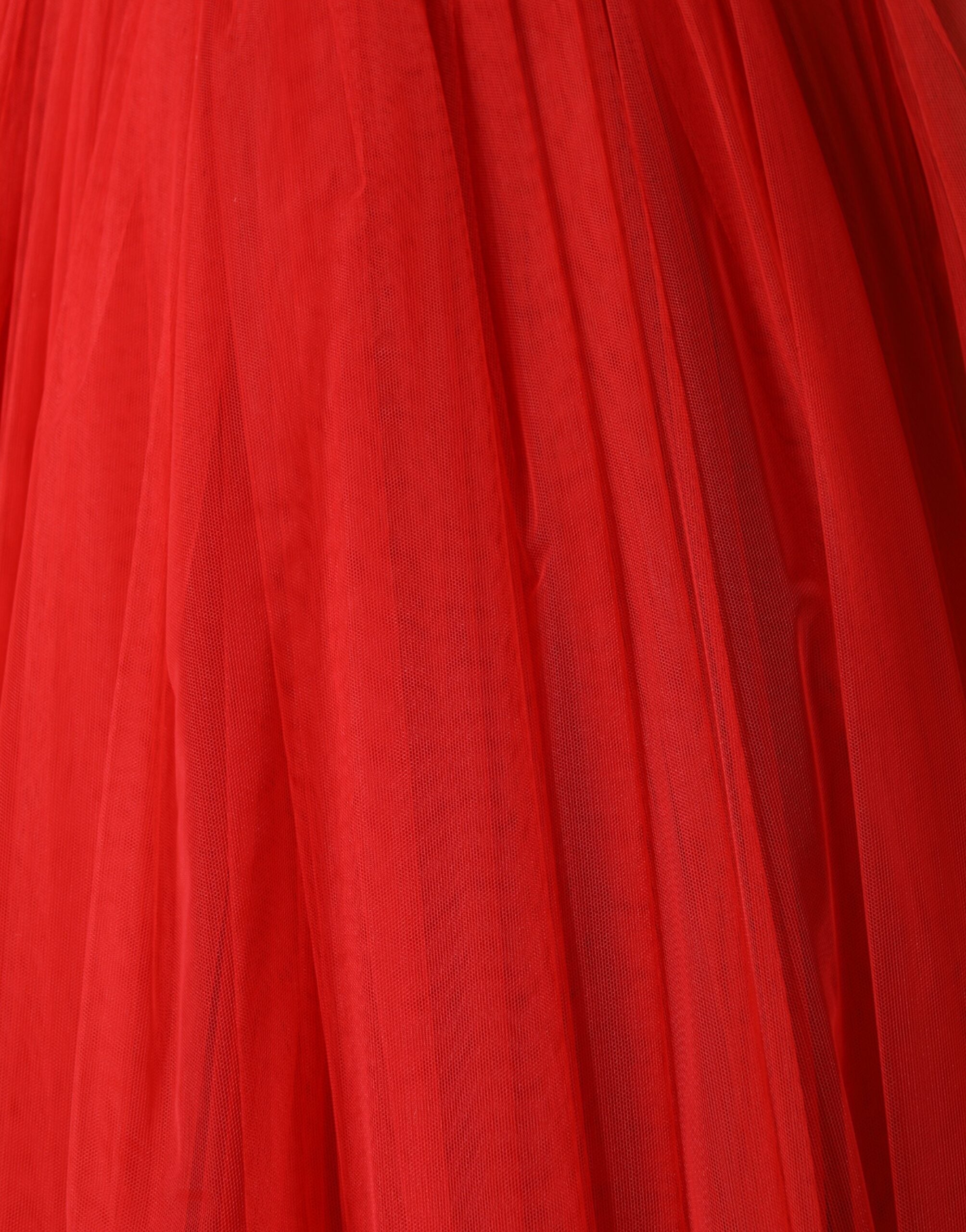 Red Floral Off Shoulder A-line Gown Dress - ventzia