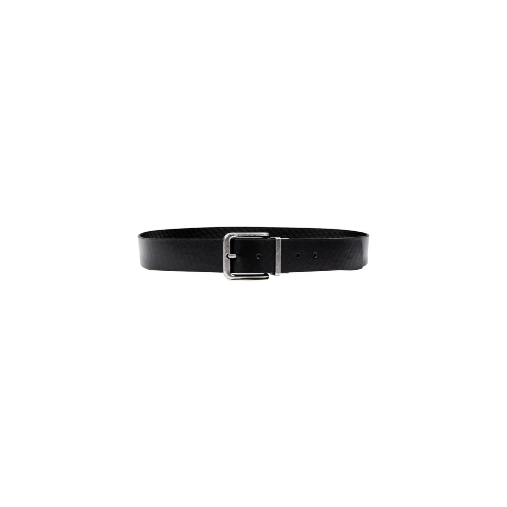 Black Leather Belt - ventzia