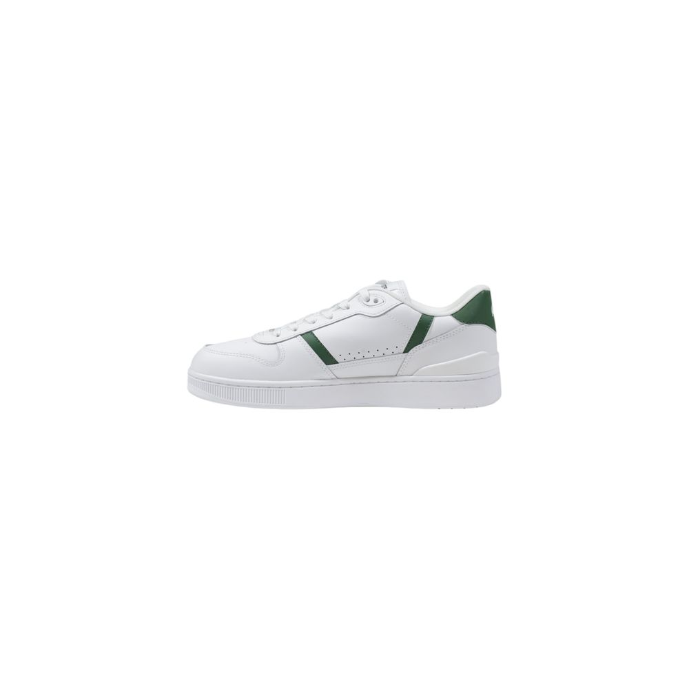 Green Leather Low Top Sneakers
