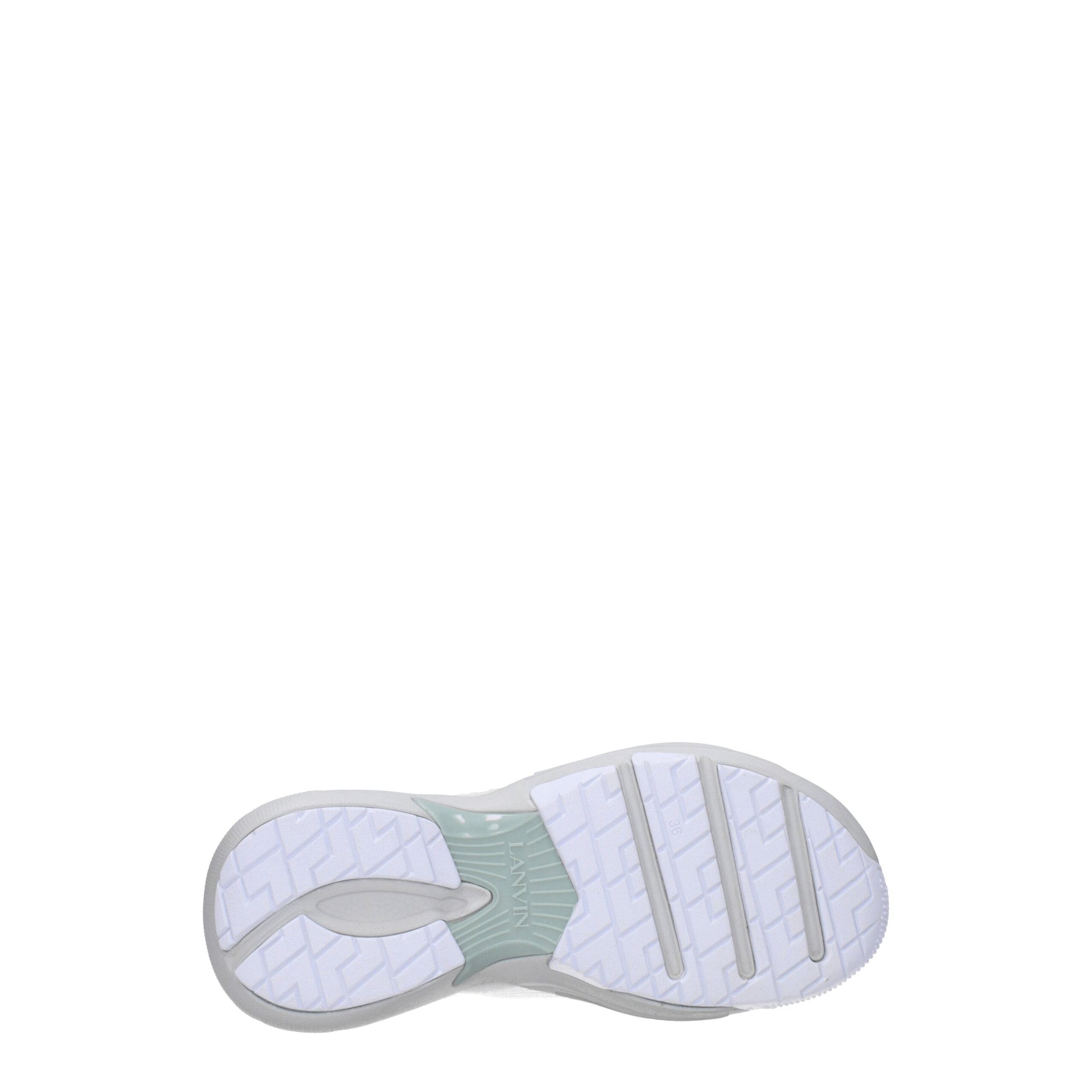 White Leather Athletic Sneakers - ventzia