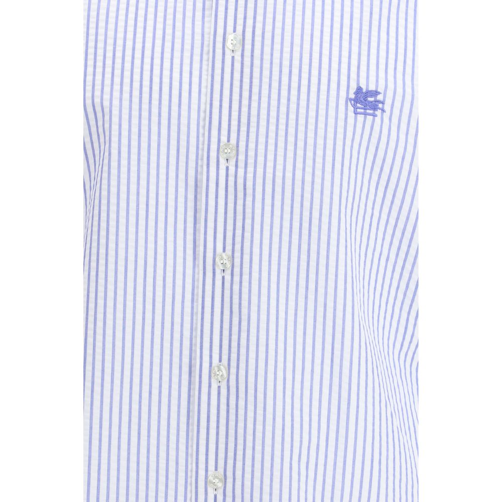 Multicolor Cotton Dress Shirt - ventzia
