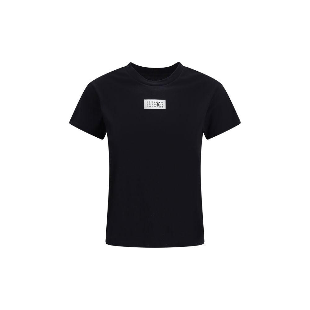 Black Cotton T-Shirt - ventzia