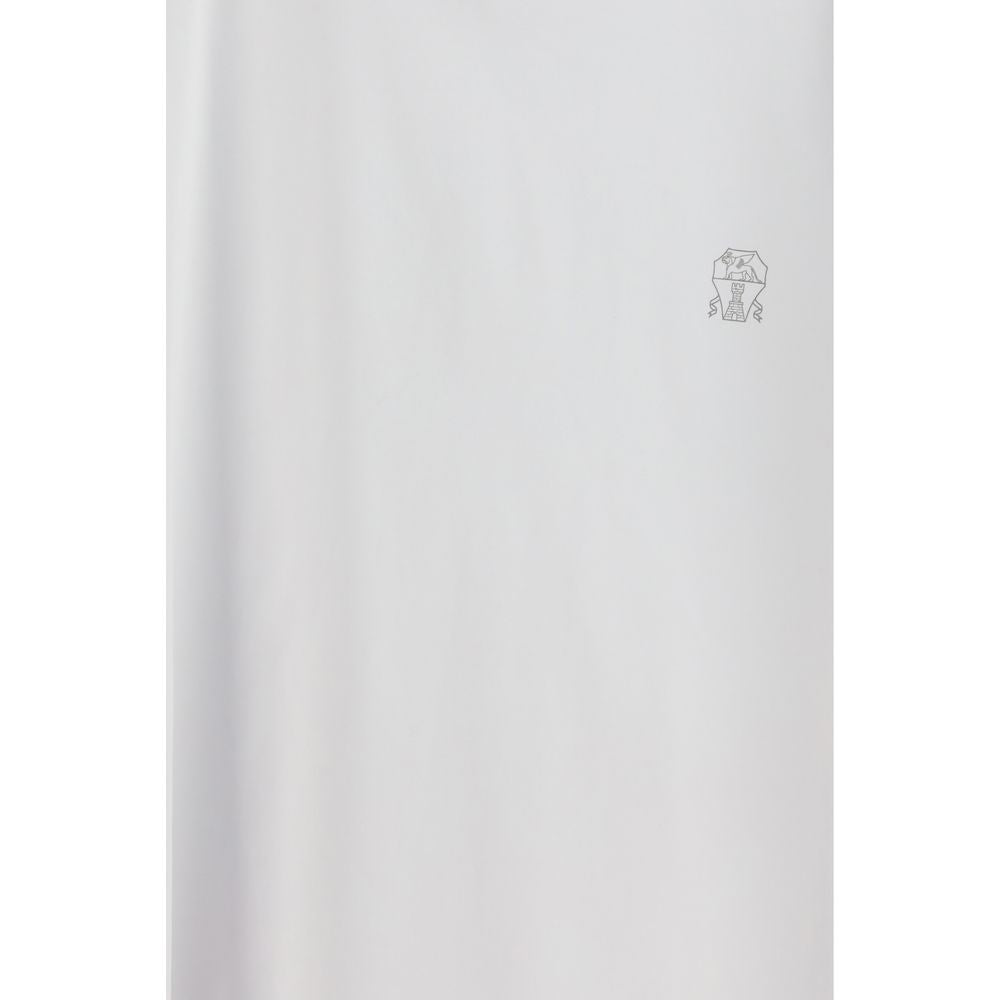 White Cotton T-Shirt - ventzia