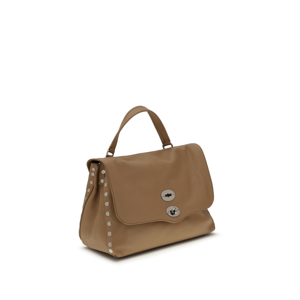 Brown Calf Leather Bos Taurus Shoulder Bag - ventzia