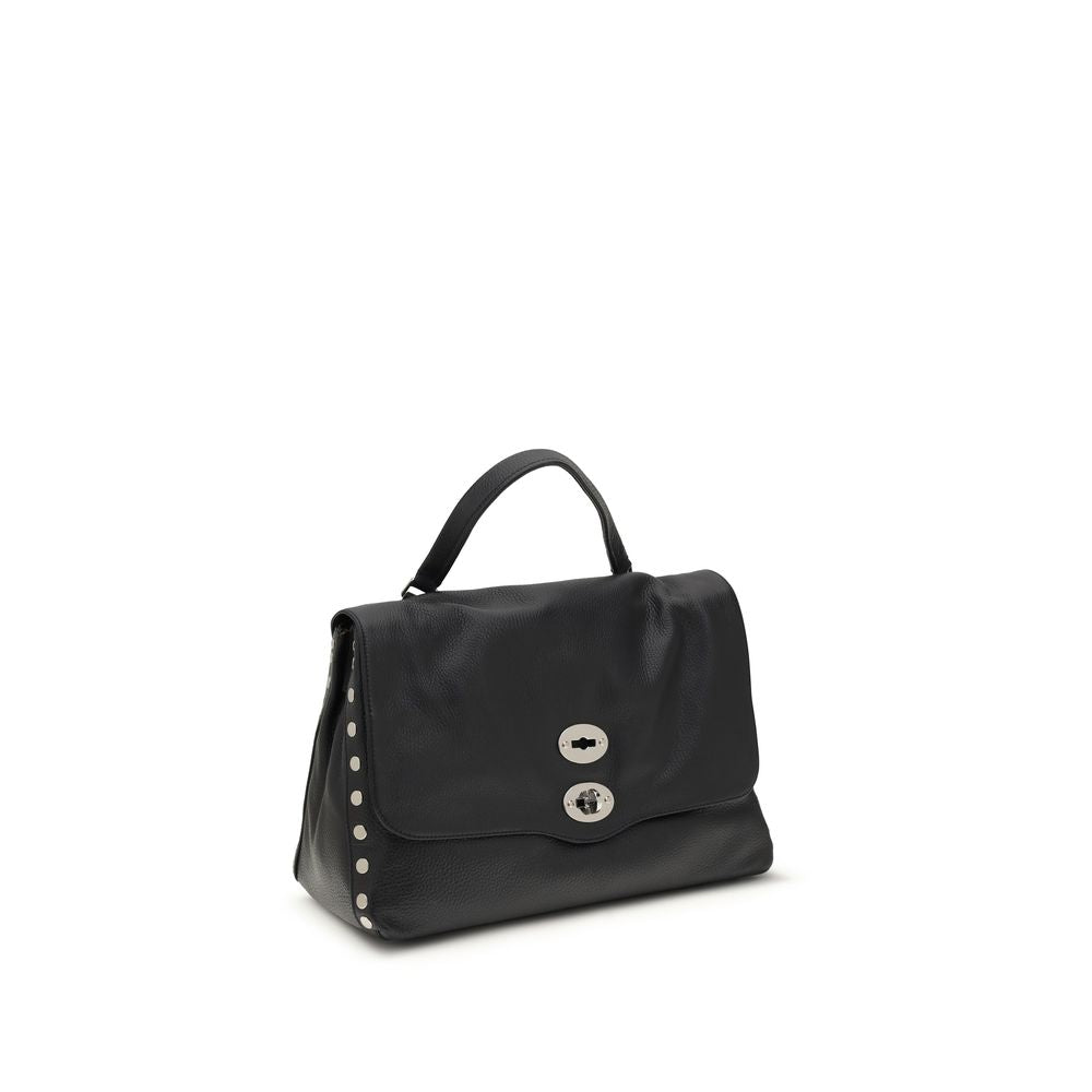 Blue Calf Leather Bos Taurus Shoulder Bag - ventzia