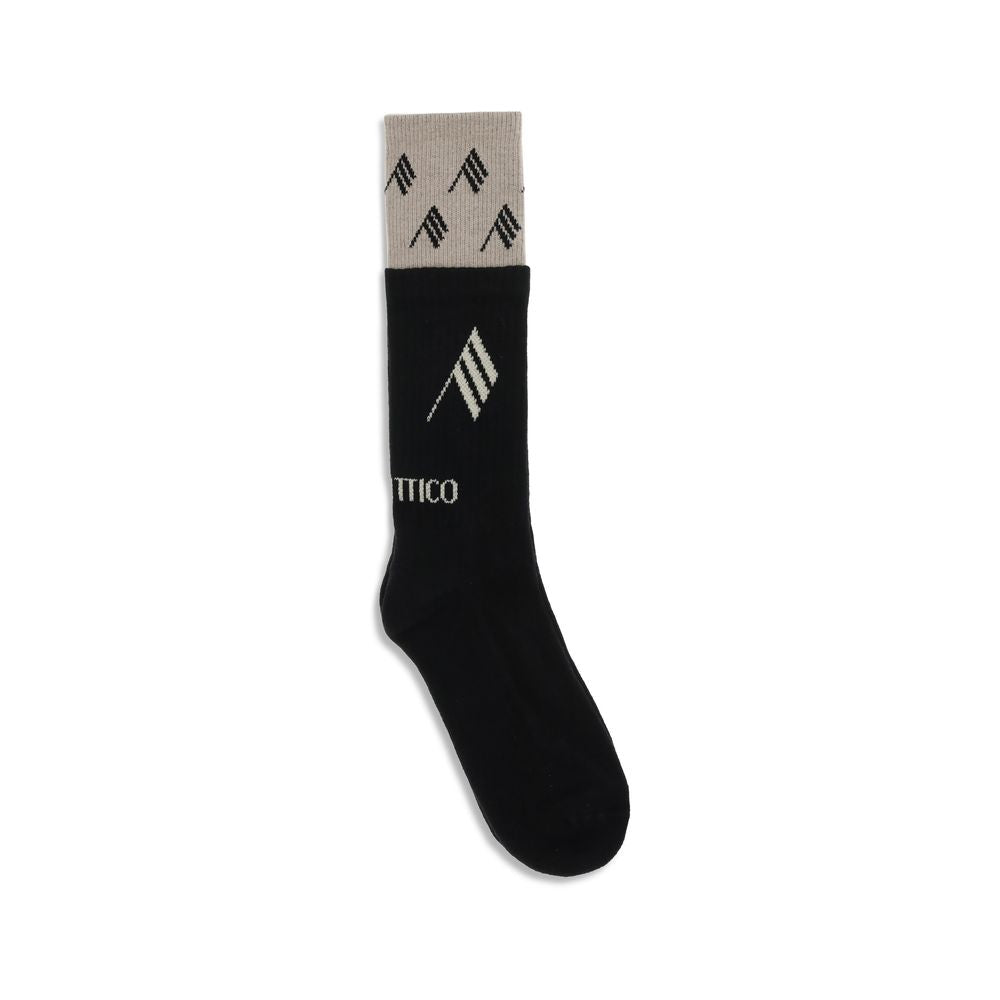 Black Cotton Socks - ventzia