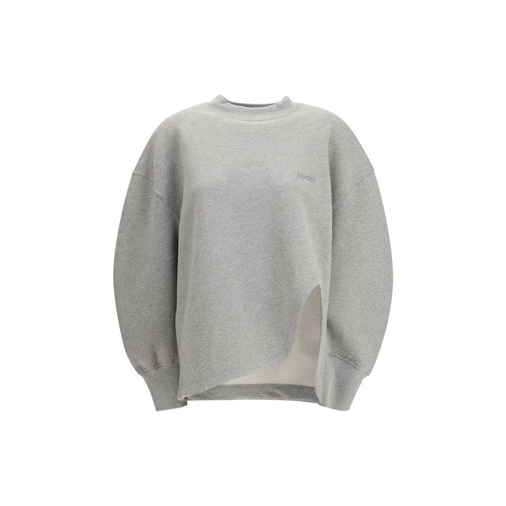 Gray Cotton Sweatshirt