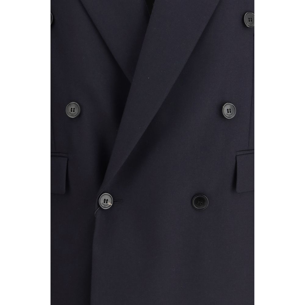 Blue Wool Coat