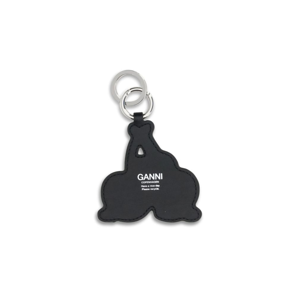 Multicolor Recycled Leather Keychain - ventzia