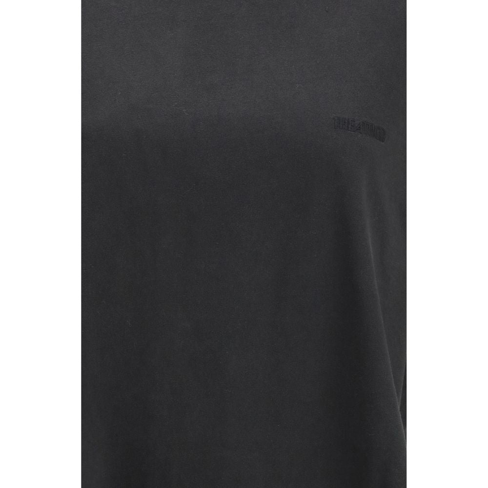Black Cotton T-Shirt - ventzia