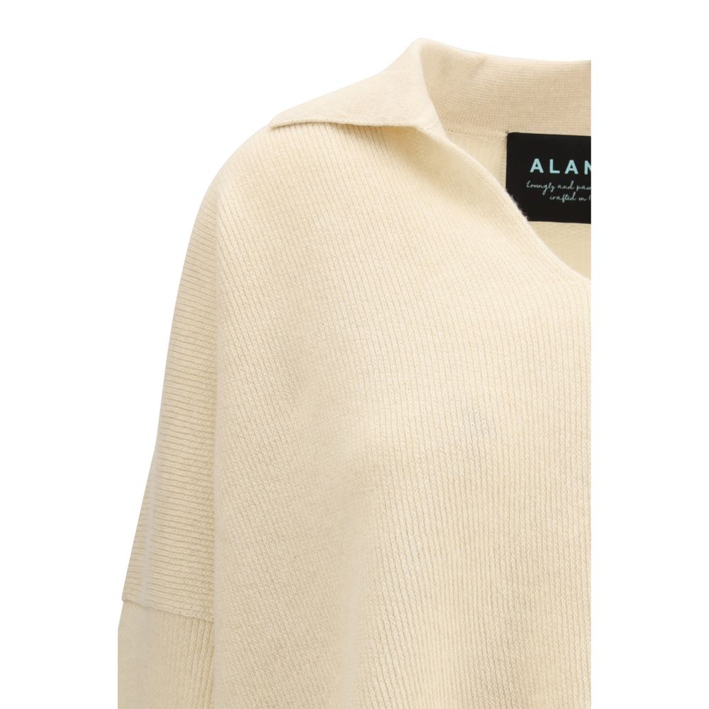 Beige Cashmere Sweater - ventzia