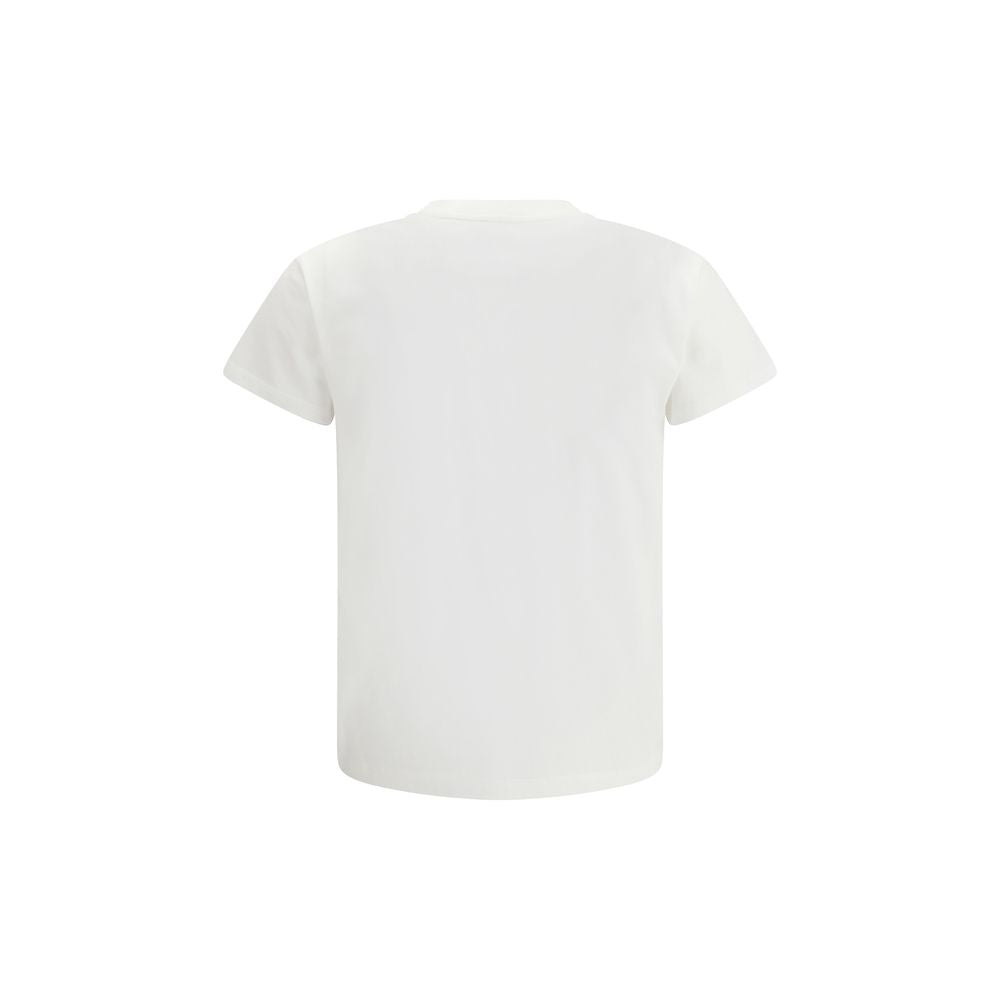 White Cotton T-Shirt - ventzia