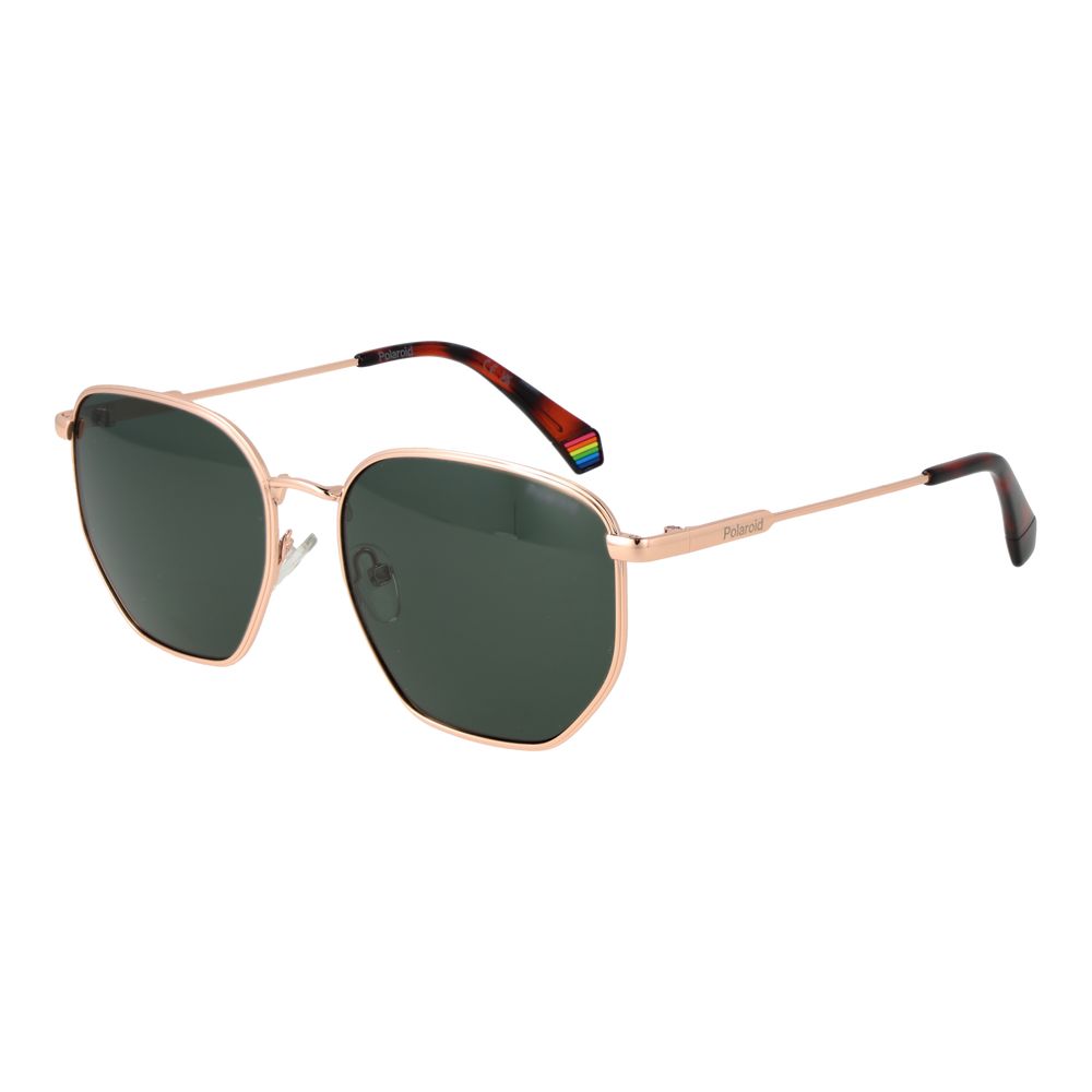 Rose Gold Metal Sunglasses