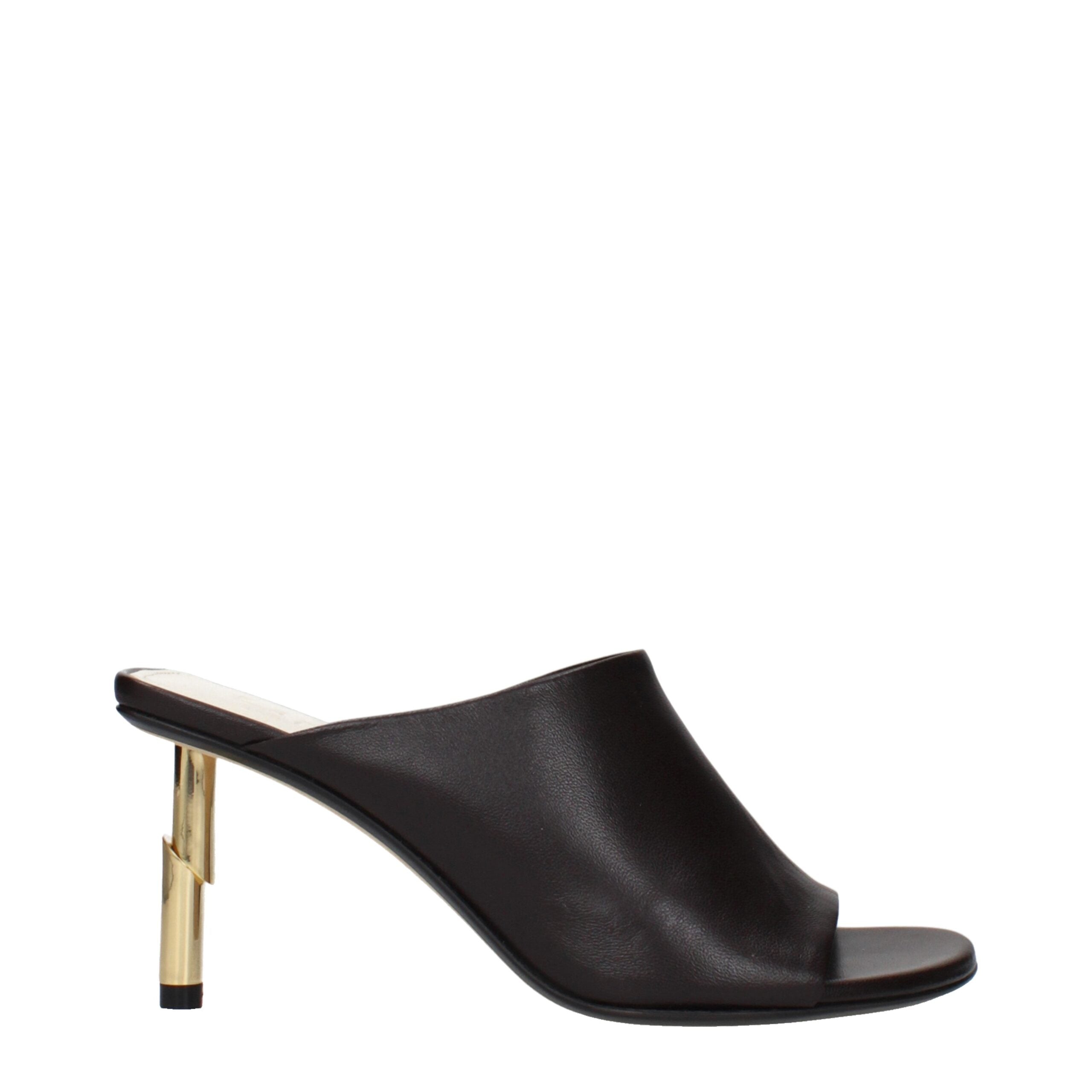 Black Leather High Heel Pumps - ventzia