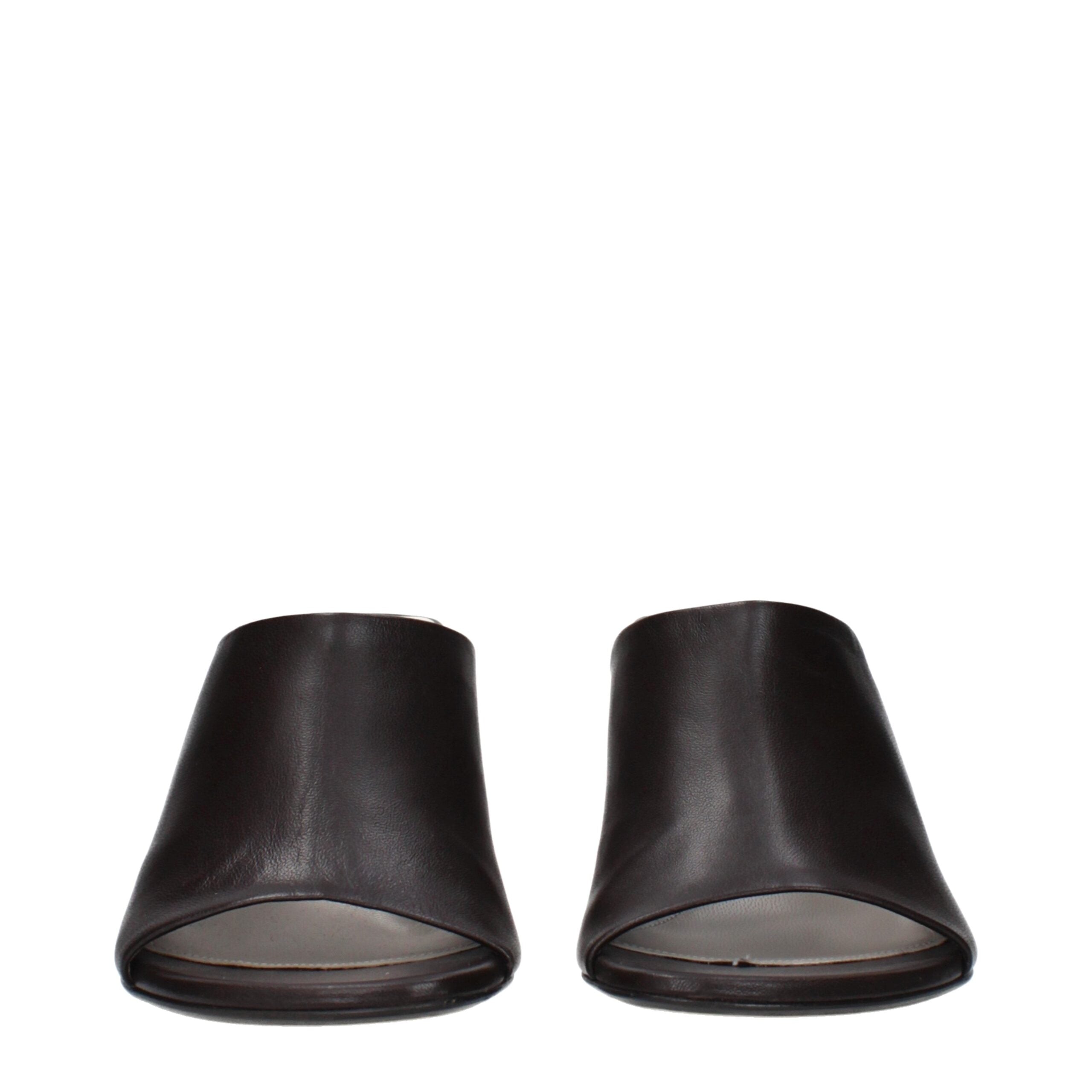 Black Leather High Heel Pumps - ventzia