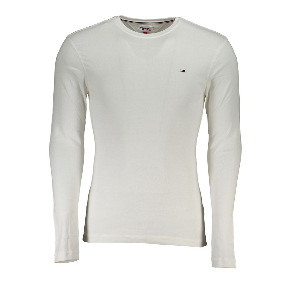 White Cotton Men T-Shirt - ventzia