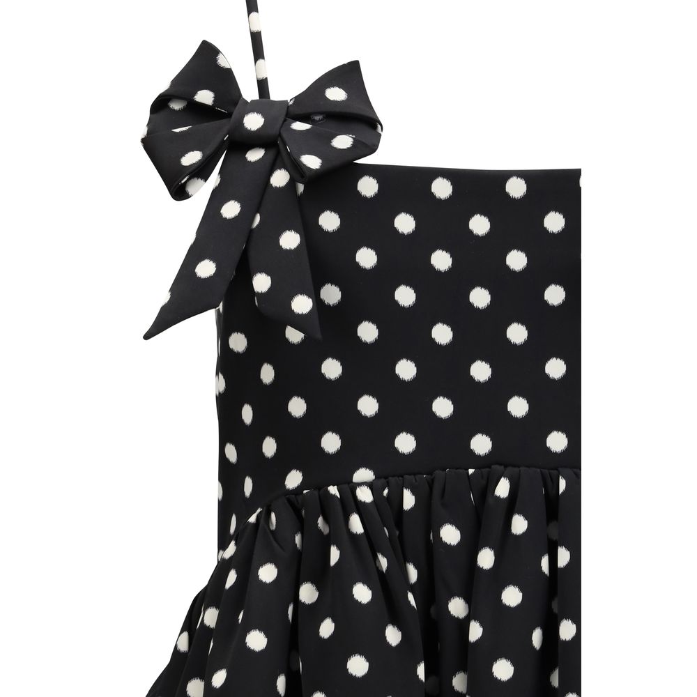 Multicolor Recycled Polyester Casual Dress - ventzia