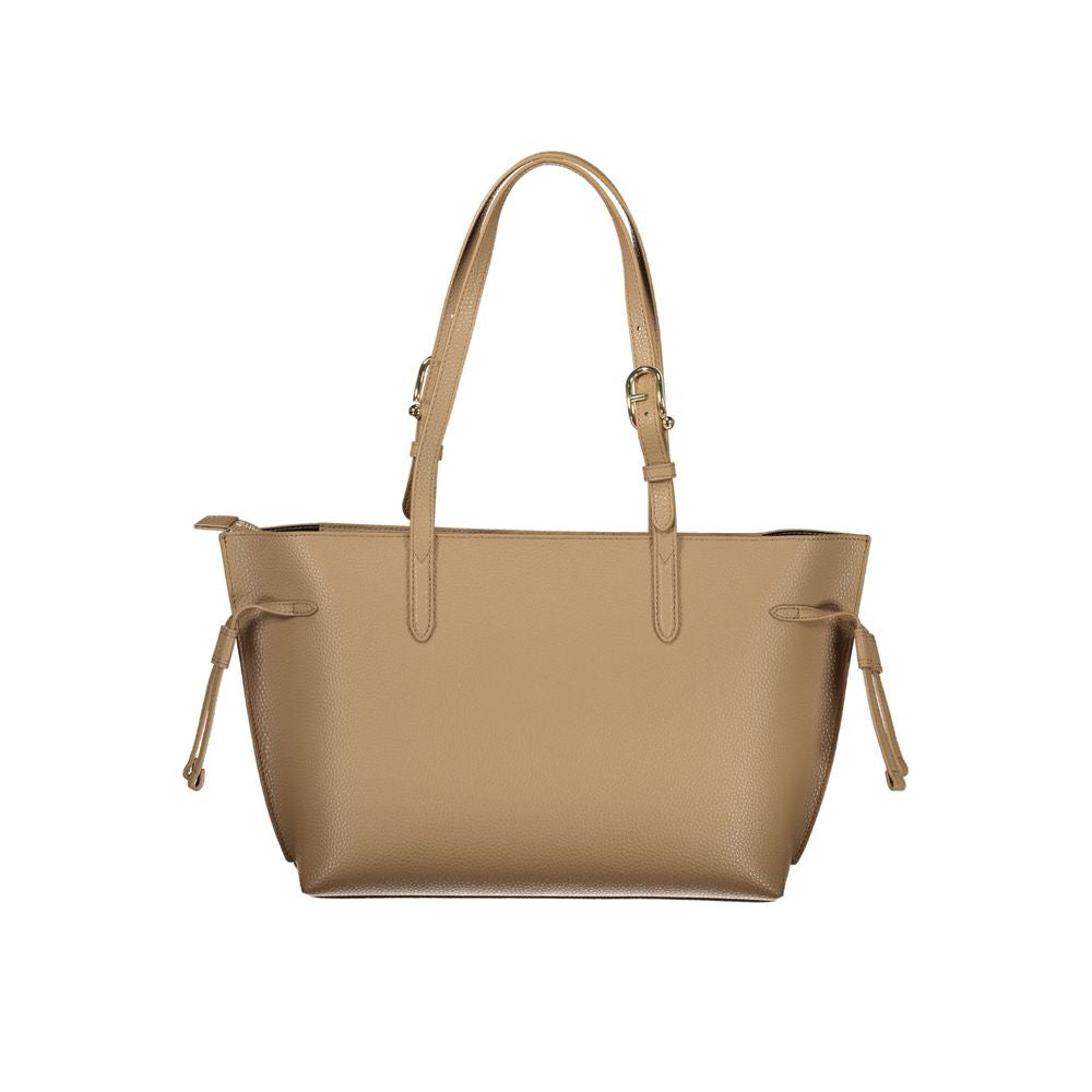 Marrone Leather Woman Handbag - ventzia