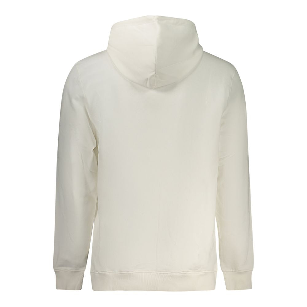 White Cotton Men's Hoodie - ventzia