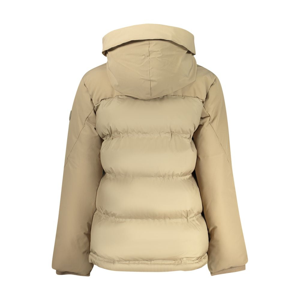 Marrone Polyester Women Jacket - ventzia
