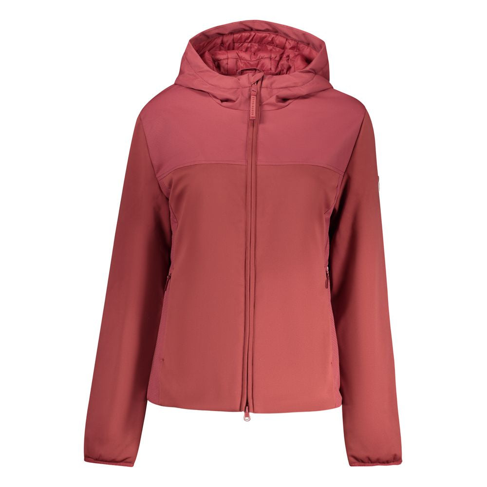 Rosso Polyester Women Jacket - ventzia