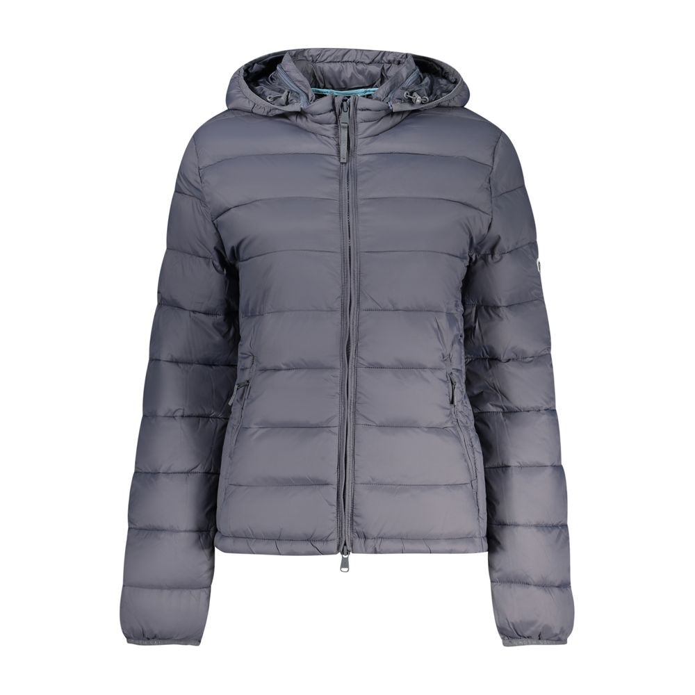 Grigio Polyester Women's Jacket - ventzia