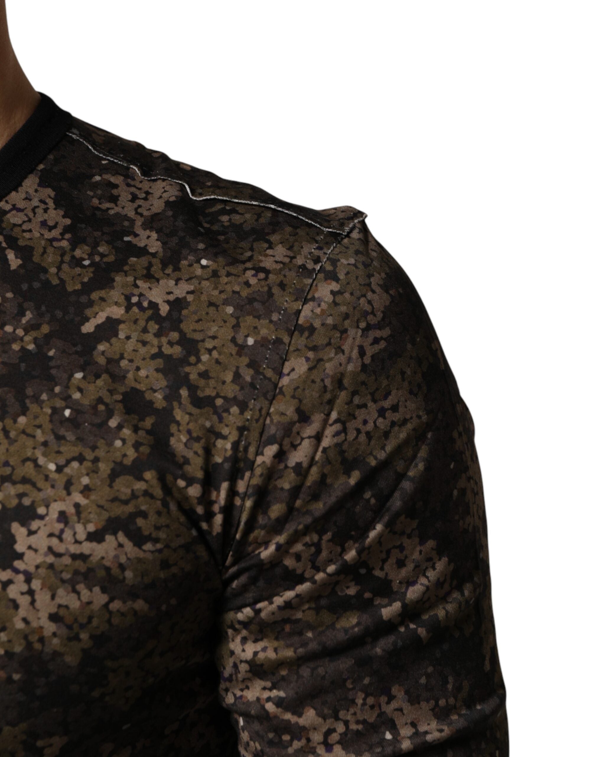 Multicolor Camouflage Long Sleeves T-shirt - ventzia