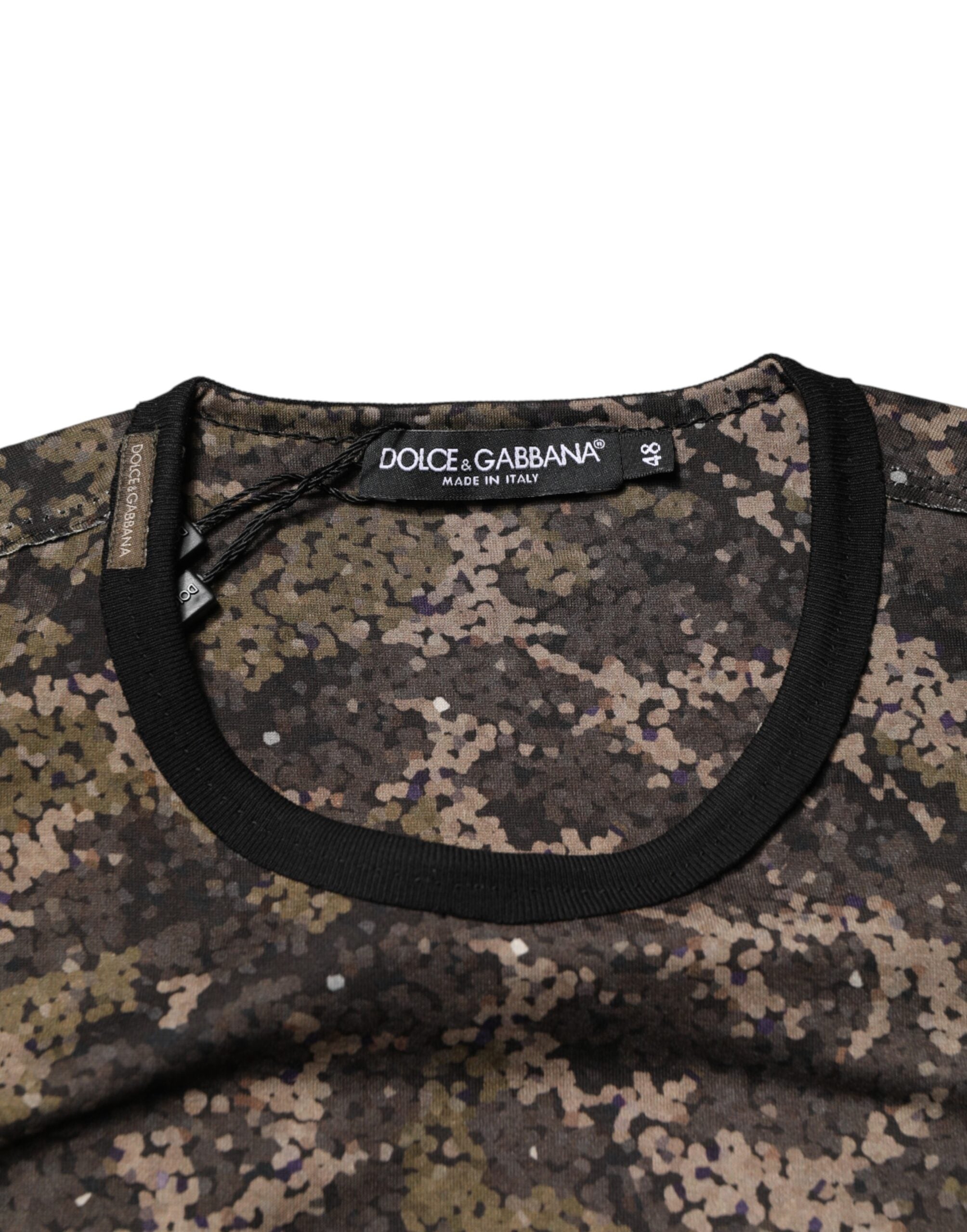 Multicolor Camouflage Long Sleeves T-shirt - ventzia