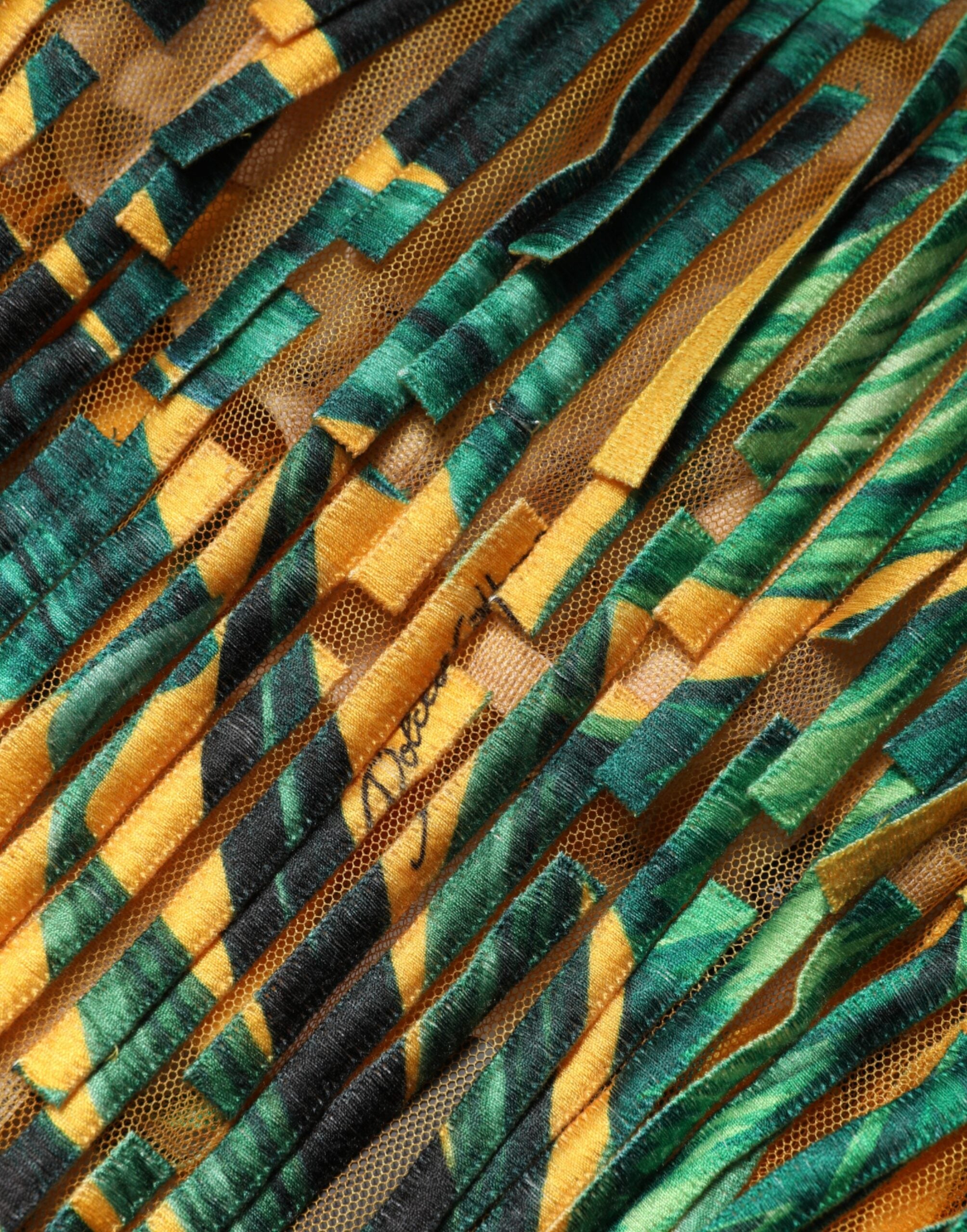 Multicolor Tropical Print Fringe Maxi Dress - ventzia