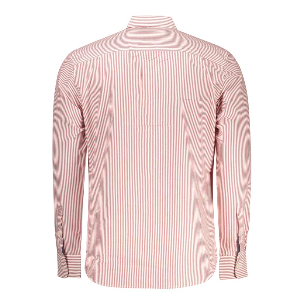 Red Cotton Men's Shirt - ventzia
