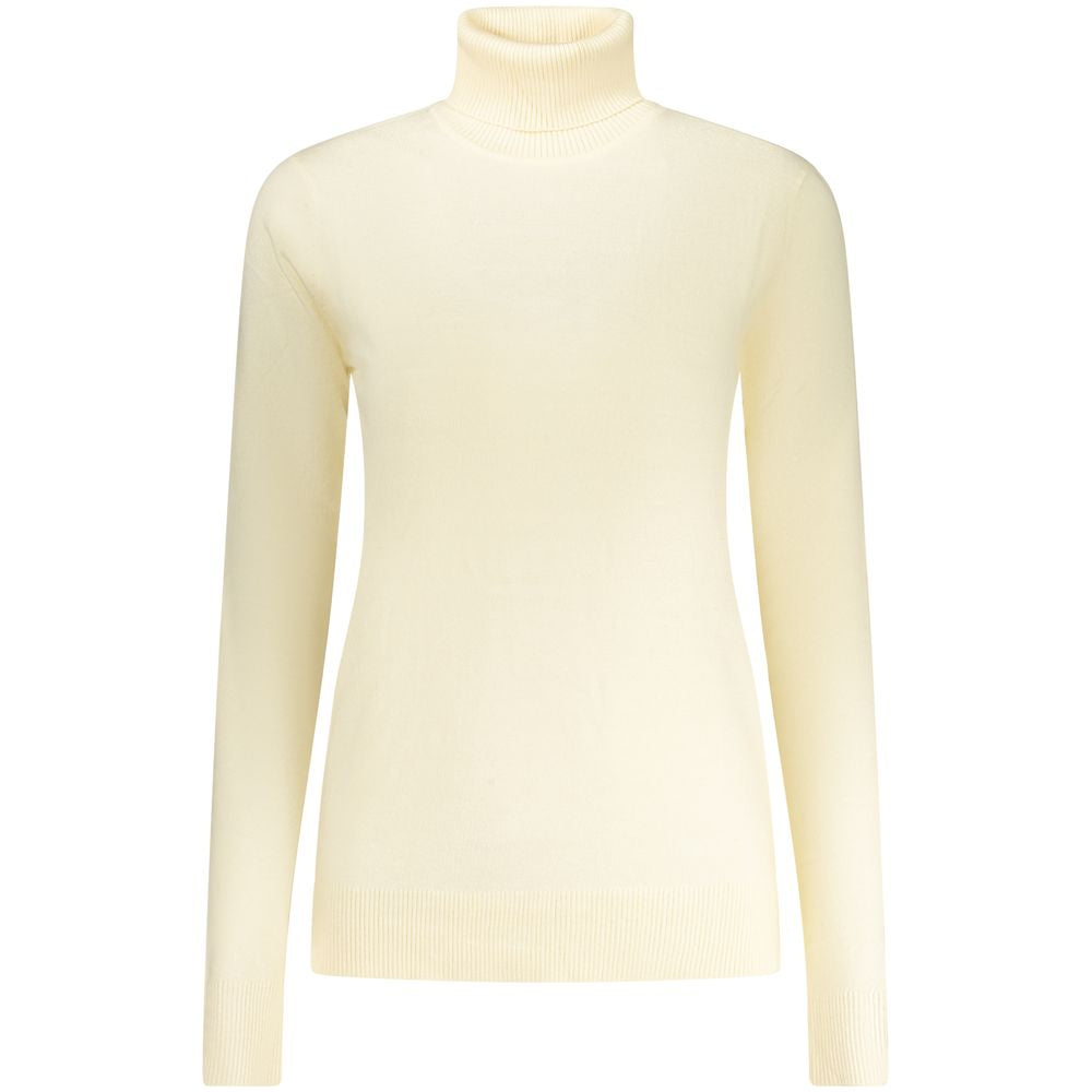 Bianco Viscosa Donna Maglia - ventzia