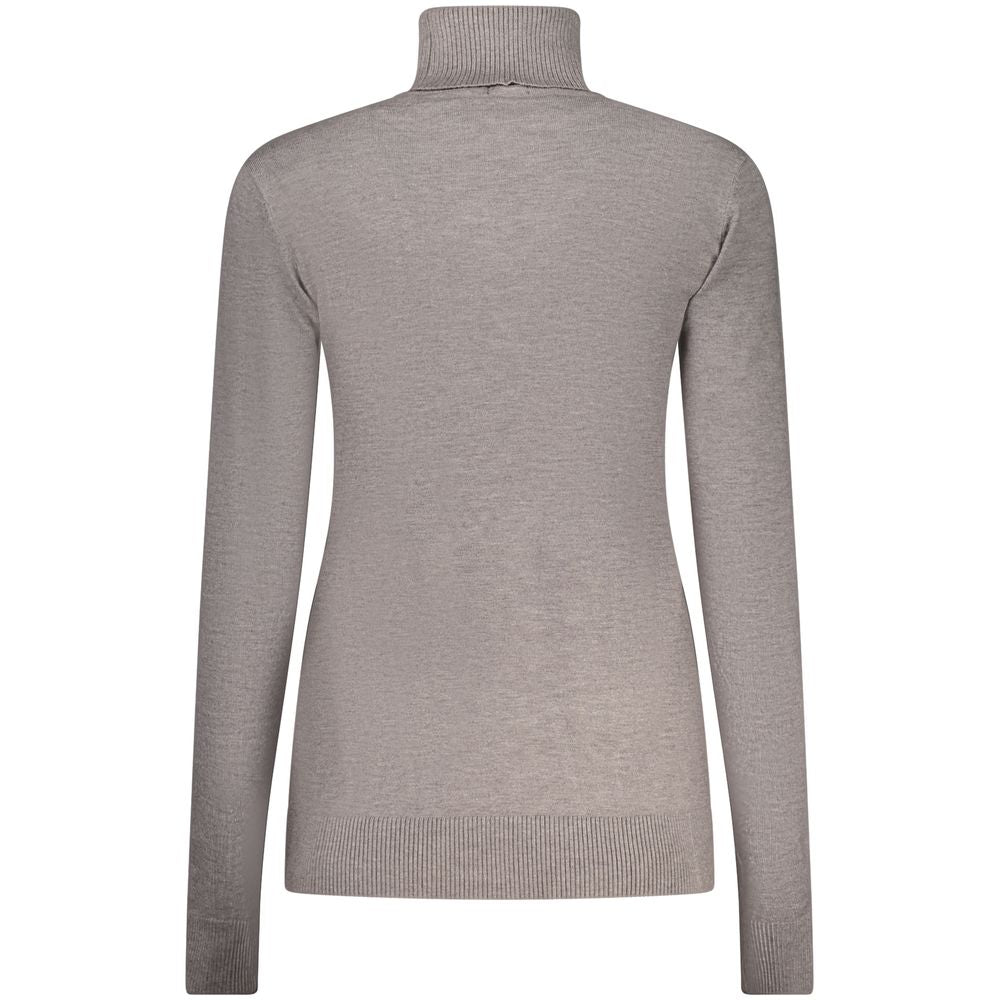Grigio Viscosa Women Sweater - ventzia