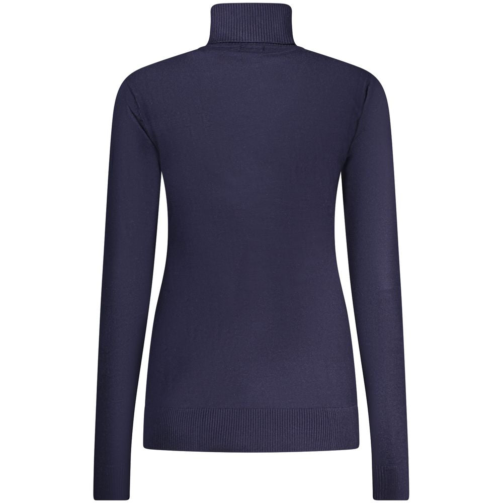 Blu Viscosa Woman Sweater - ventzia