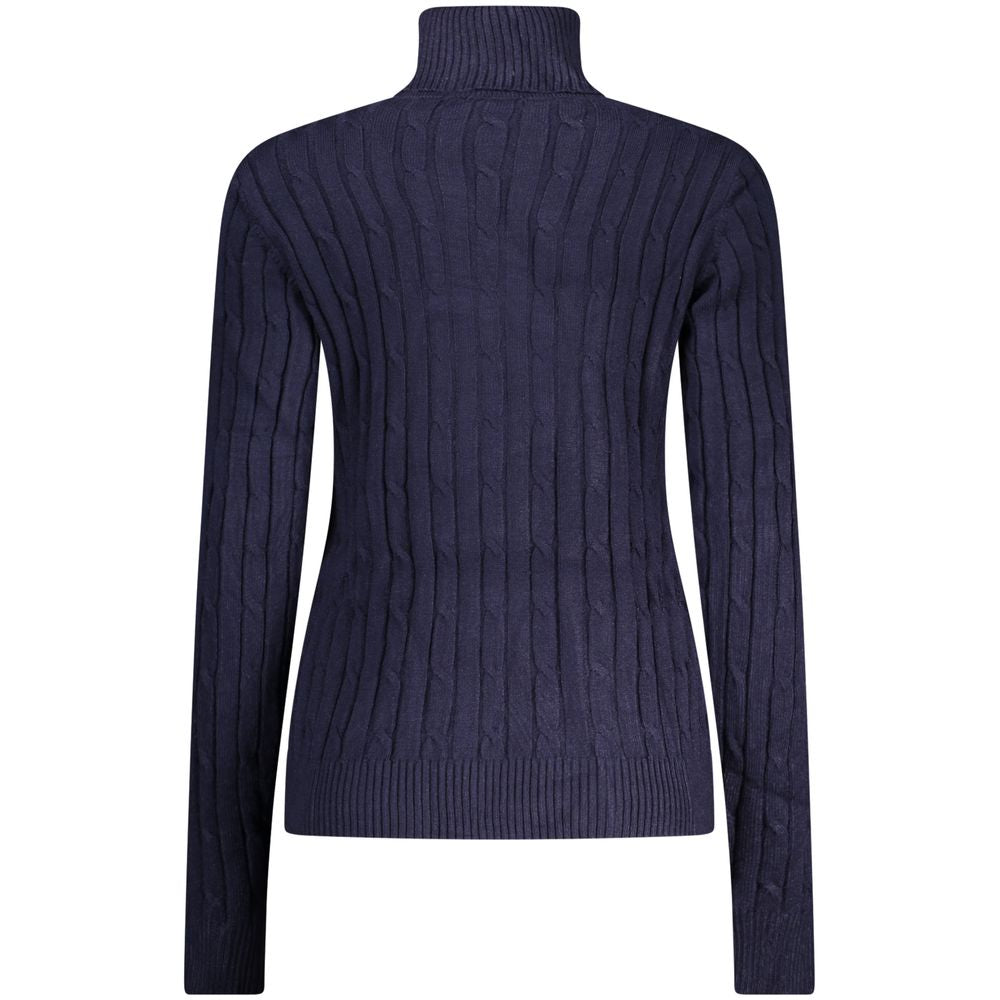 Blu Viscosa Donna Maglia - ventzia