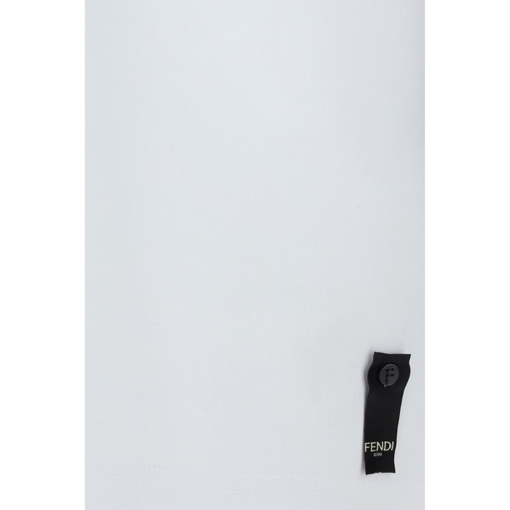 White Cotton T-Shirt - ventzia
