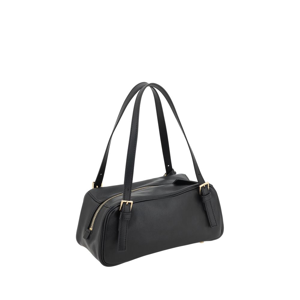 Black Lamb Ovis Aries Aries Shoulder Bag - ventzia