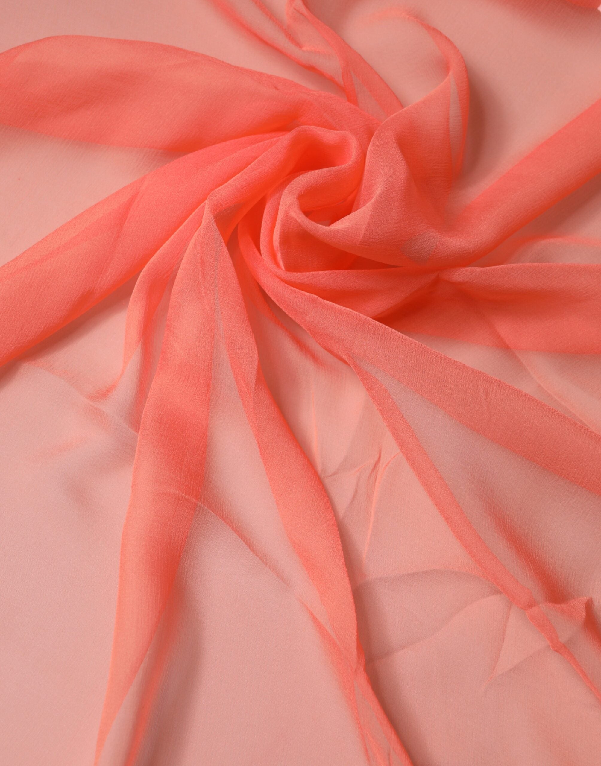 Orange Stole Silk Neck Wrap Shawl Men Scarf - ventzia