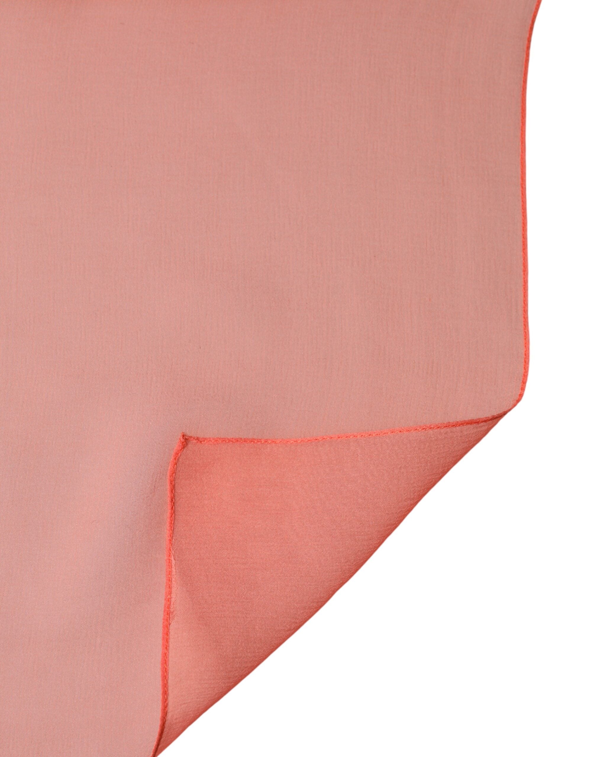Orange Stole Silk Neck Wrap Shawl Men Scarf - ventzia