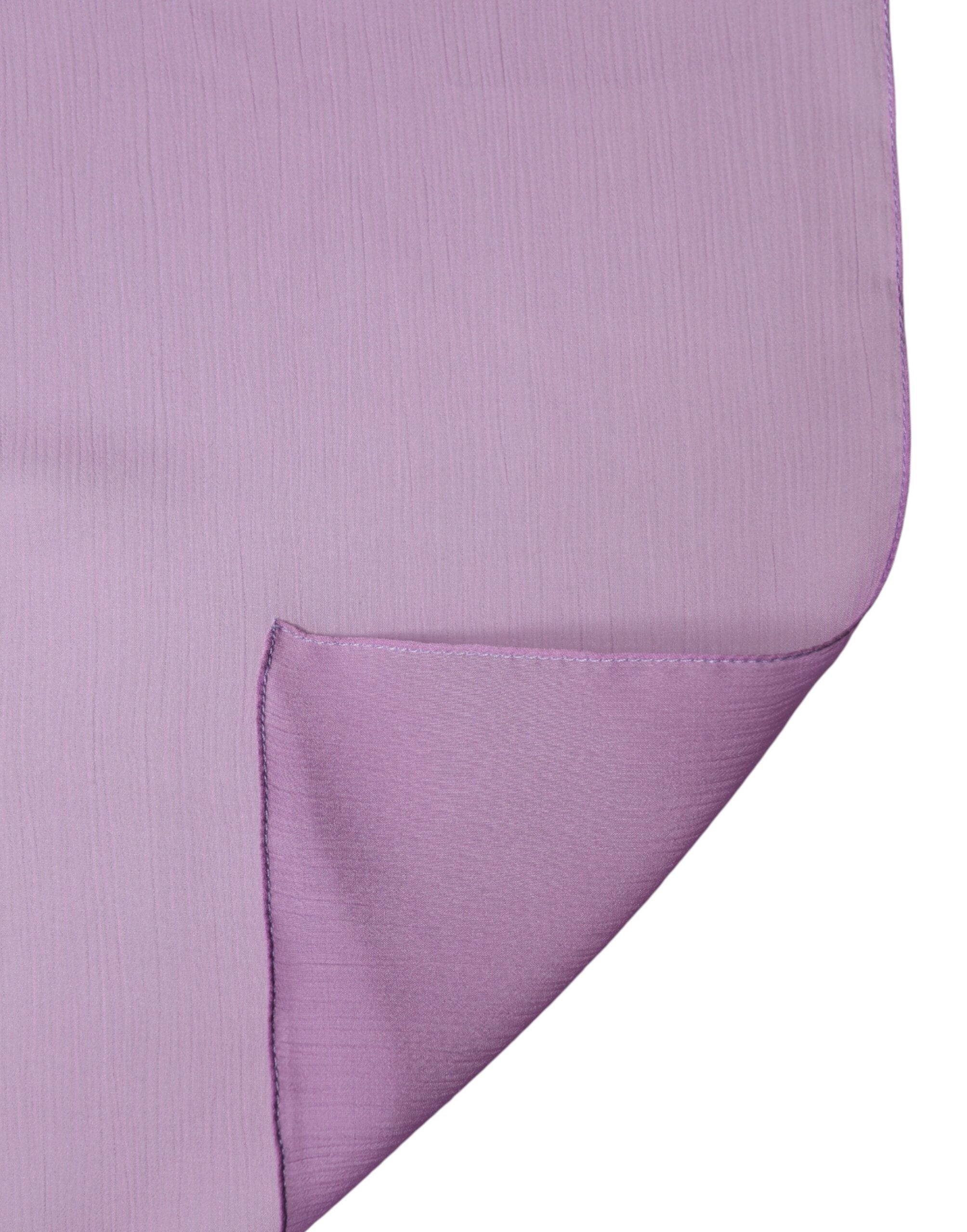 Purple Stole Silk Neck Wrap Shawl Men Scarf - ventzia