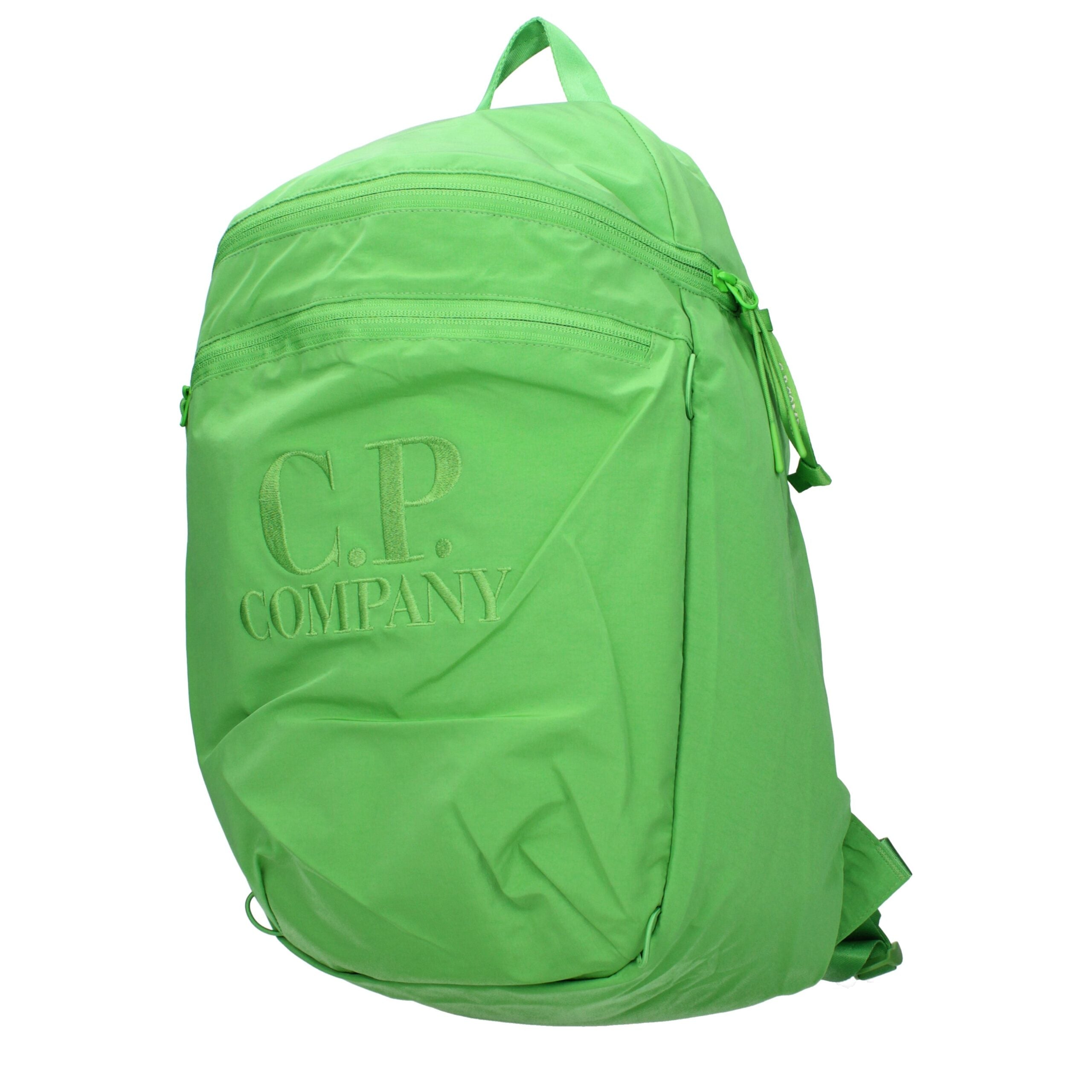 Green Fabric Backpack - ventzia