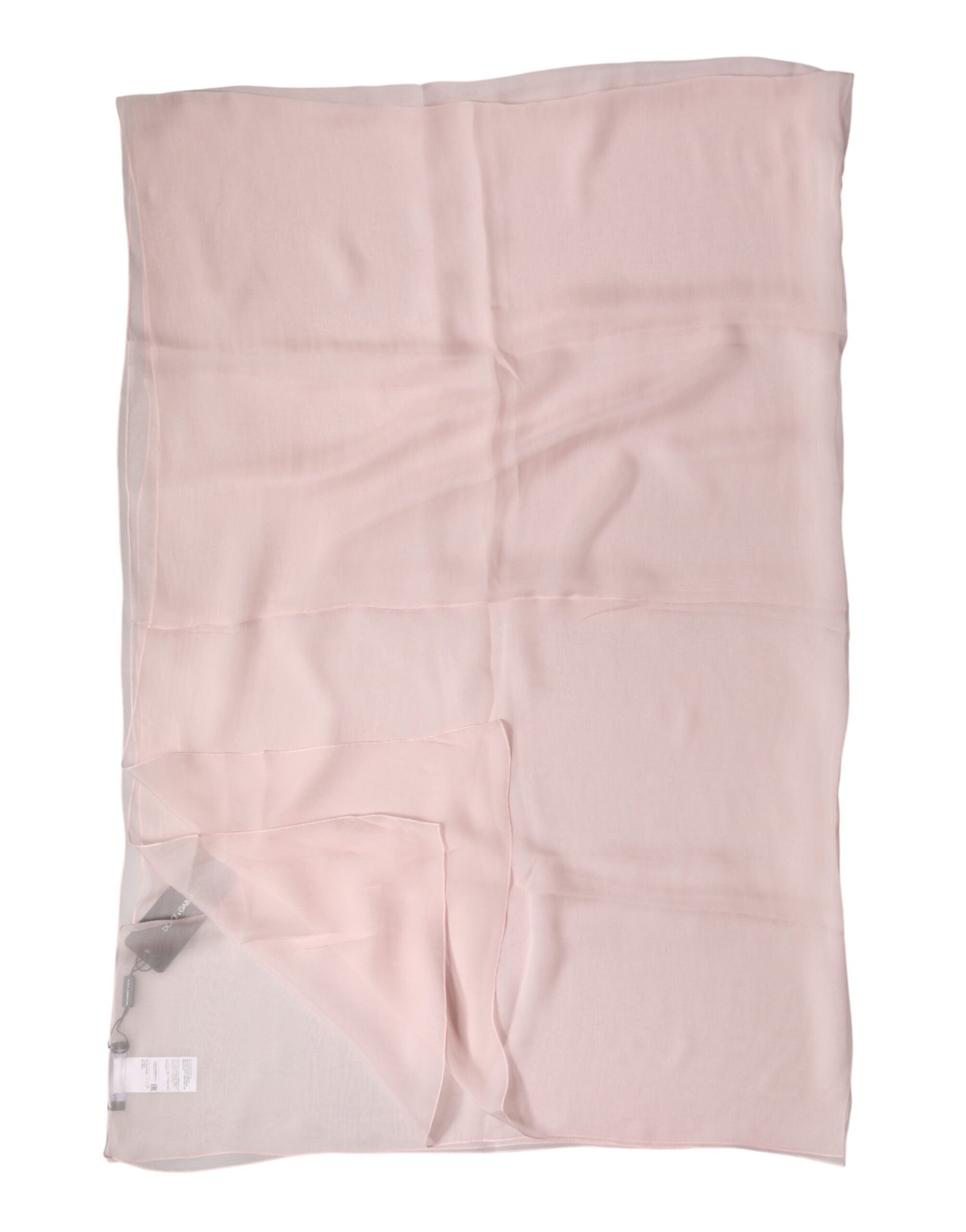 Light Pink Stole Silk Neck Wrap Shawl  Scarf - ventzia