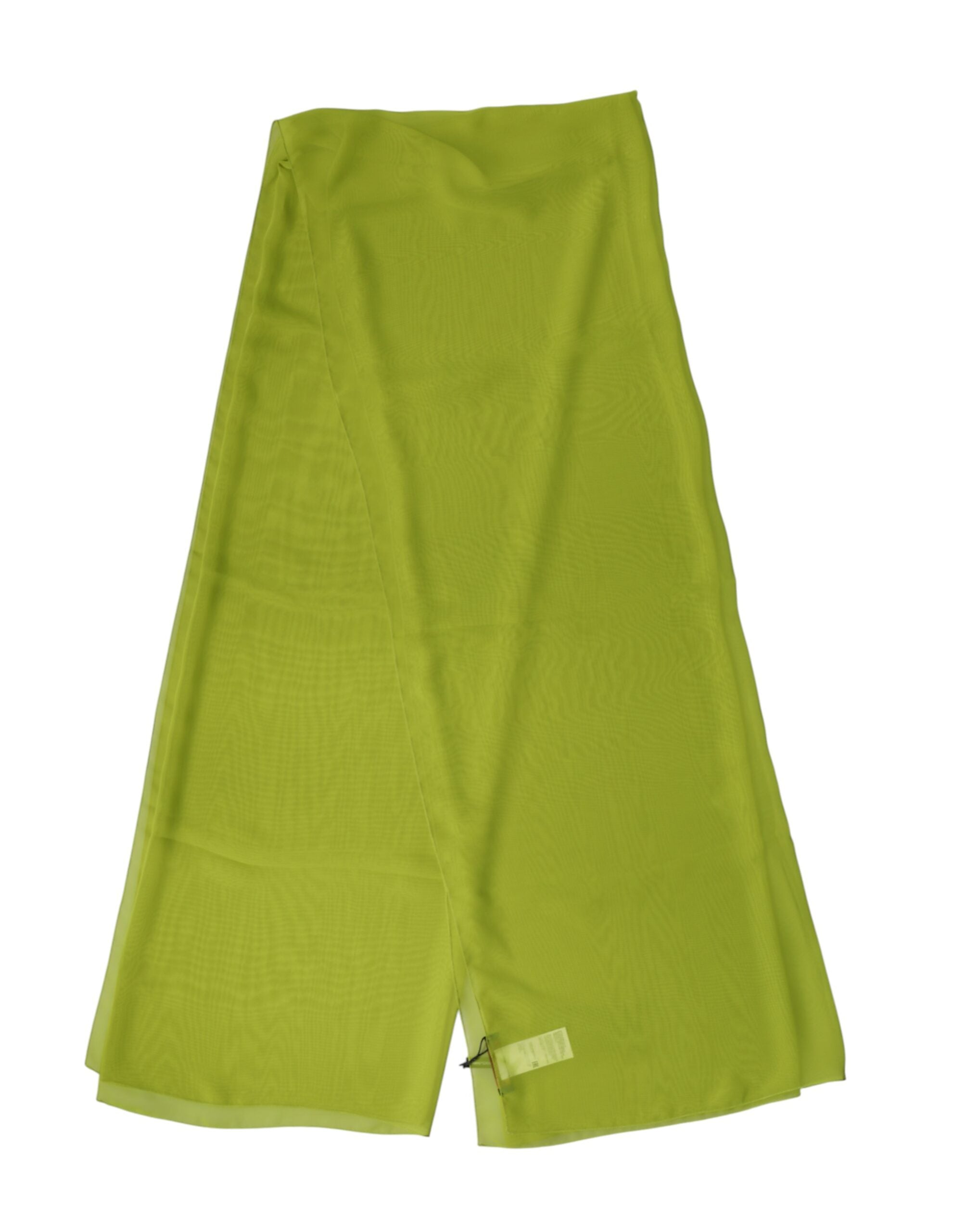 Green Polyester Stole Neck Wrap Shawl  Scarf - ventzia