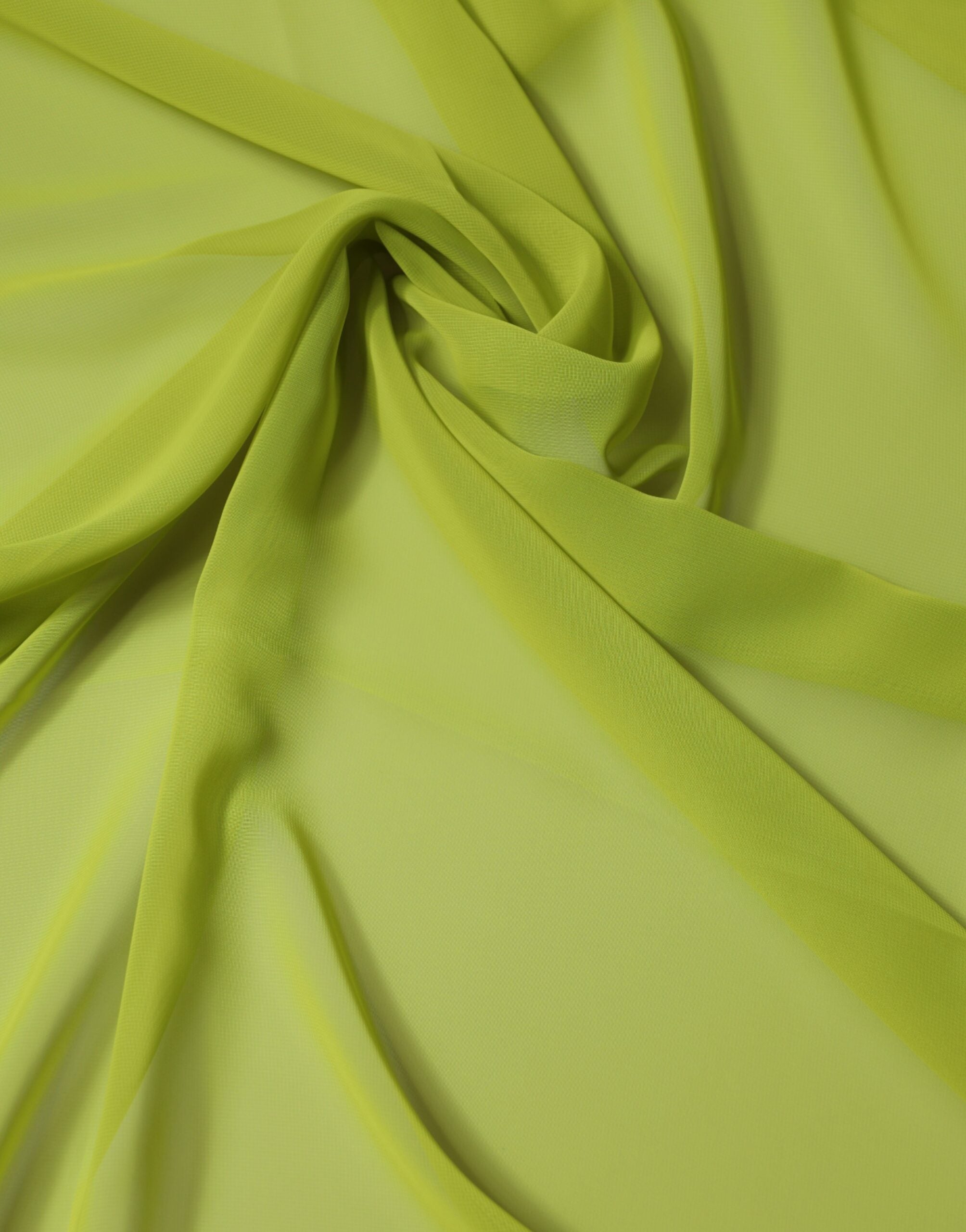 Green Polyester Stole Neck Wrap Shawl  Scarf - ventzia