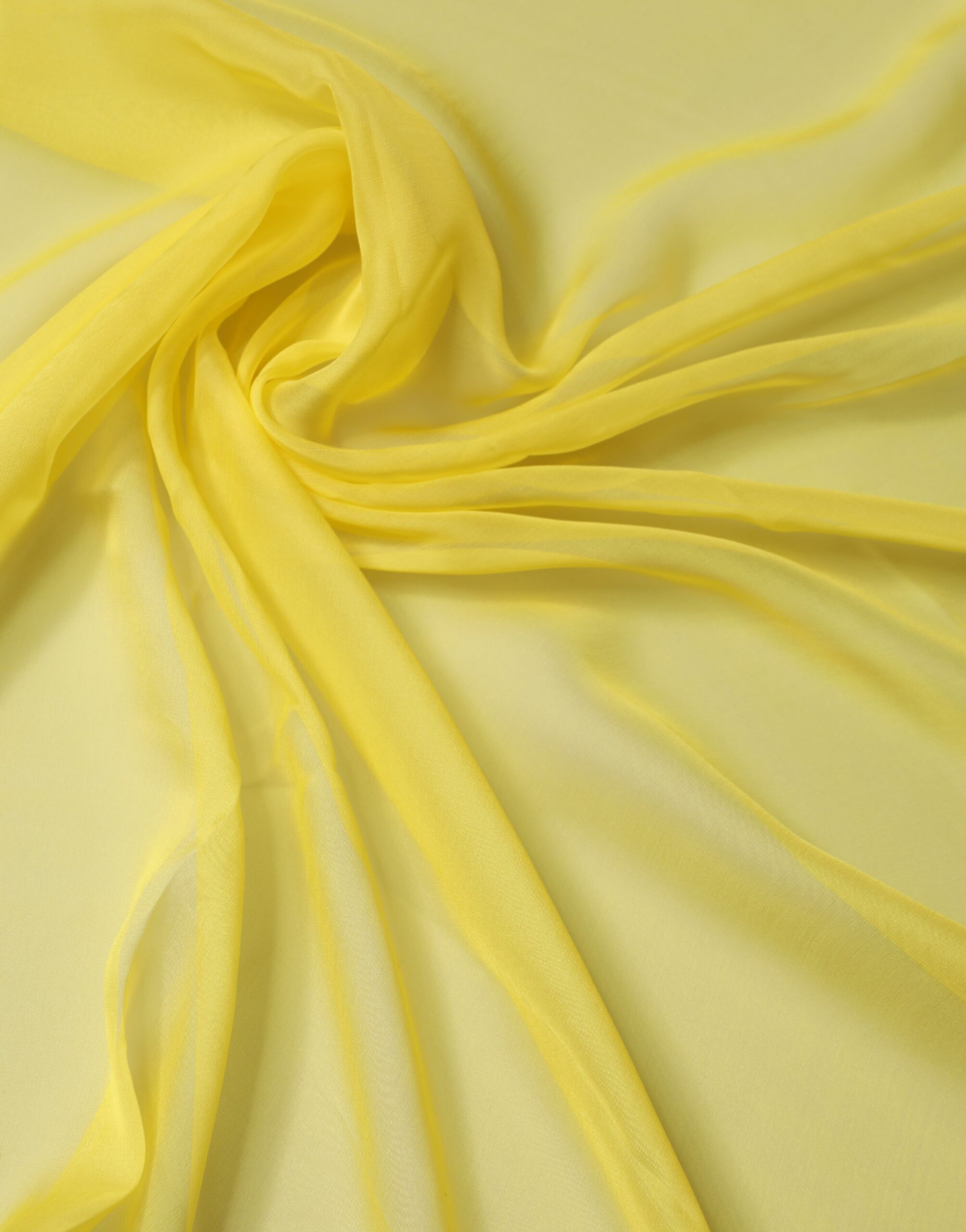 Yellow Silk Stole Neck Wrap Shawl Men 200cm x 130cm Scarf - ventzia
